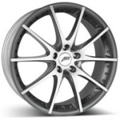 AEZ Tidore, Le�t�n� �eln� plocha/antracitov� lakov�n�, 8x18, 5x112, 35, alu-kola