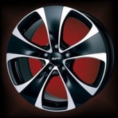 ALUTEC DYNAMITE, diamantov� �erna, 8.5x18, 5x108, 45, alu-kola