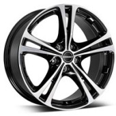 BORBET XL, �ern� le�t�n�, 8x18, 5x112, 35, alu-kola
