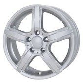 BROCK RCD10, St��brn�, 6x16, 5x112, 45, alu-kola