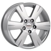 DEZENT Y, St��brn�, 6.5x16, 5x100, 40, alu-kola