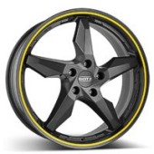 DOTZ Touge graphite, Grafitov� lakov�n�, 8x18, 5x112, 35, alu-kola
