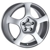 DOTZ IMOLA, St��brn�, 6.5 x 15, 5x110, 42, alu-kola