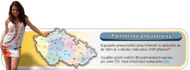 Partnersk� pneuservisy AZ pneu