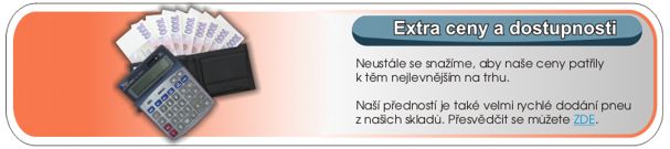 Extra ceny a dostupnosti