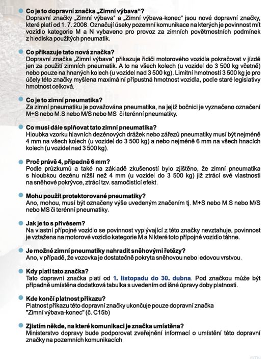 nov� dopravn� zna�ka