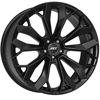 AEZ Leipzig black 9.5x21, 5x112 ET25, Černá