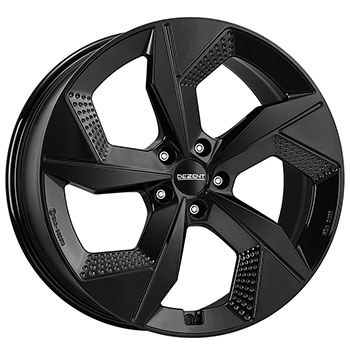 DEZENT AO black 7.5x19, 5x114.3 ET49,5, černá lesklá