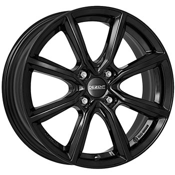 DEZENT TN Black 6.5x17, 4x108 ET32, Černá