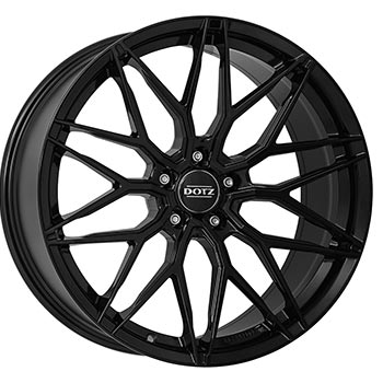 DOTZ Suzuka black 9x20, 5x120 ET35, Černý lak