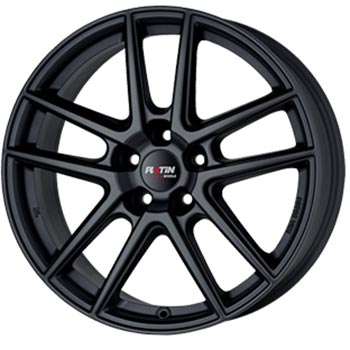 PLATIN P73 Full black 7.5x17, 5x114.3 ET35, Černá