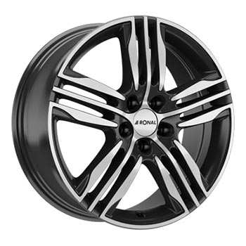 RONAL R57 7x17, 4x108 ET45, černý-kopírovaný