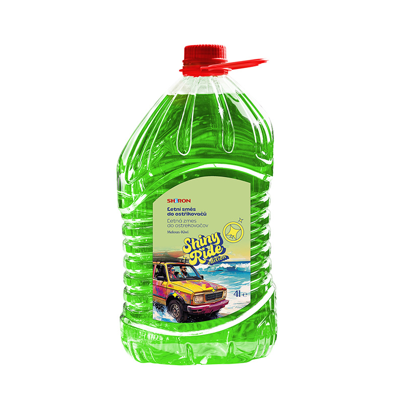 Shiny Ride Ostřikovač letn&iacute; Meloun-Kiwi PET 4l