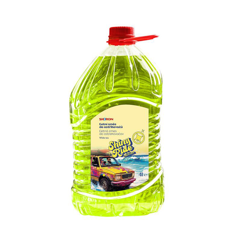 Shiny Ride Ostřikovač letn&iacute; White tea PET 4l