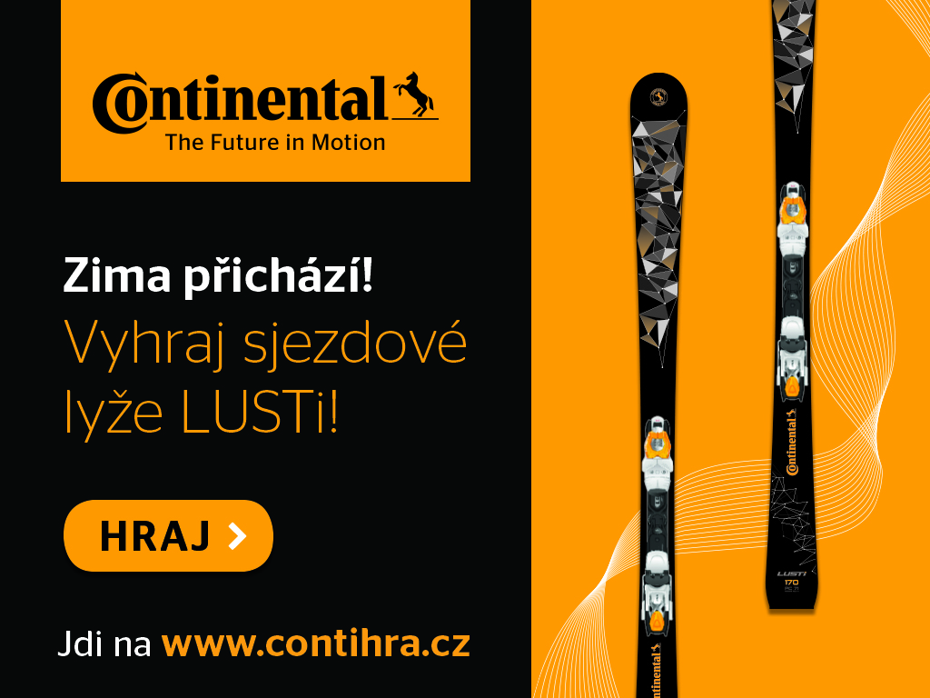 Contihra – soutěž o sjezdové lyže LUSTi v designu Continental