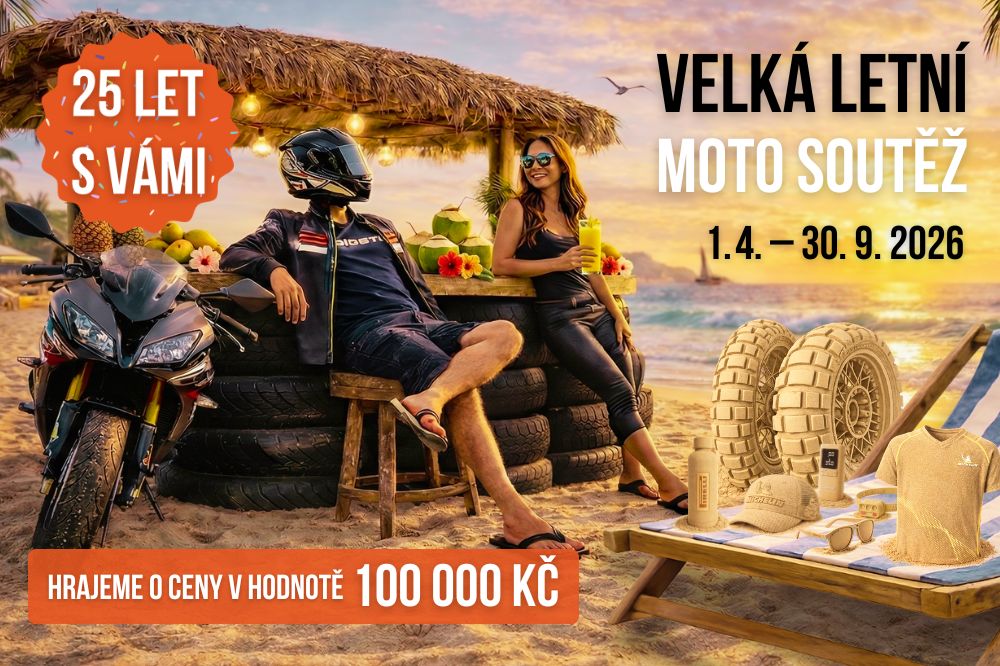 Velk&aacute; letn&iacute; moto soutěž s AZ pneu