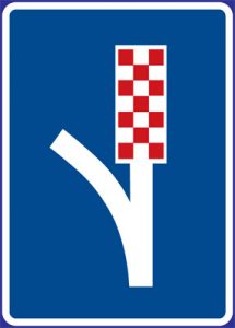 Dopravní značka Únikový pruh