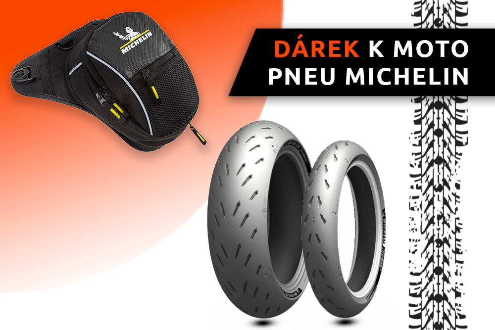 Motorkářský vak zdarma k pneu Michelin