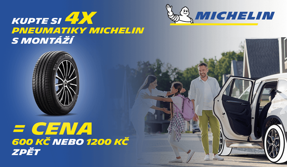 Michelin pneu s finanční odměnou