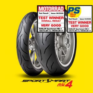 Hypersportovní moto pneumatiky Dunlop Sportsmart Mk4