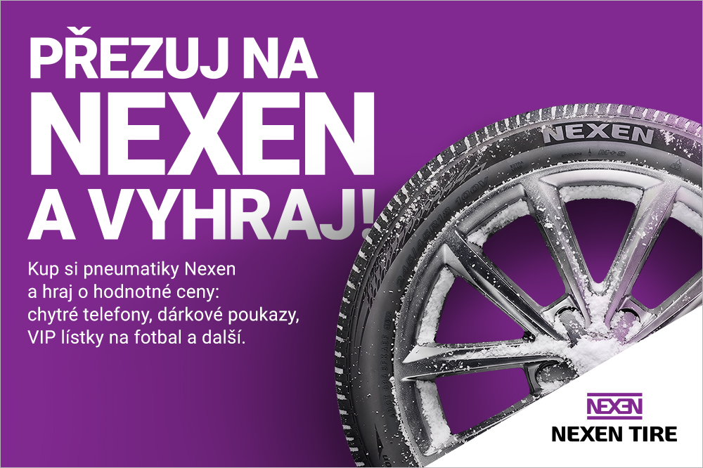 Infografika k soutěži s Nexen Tire o nov&eacute; pneumatiky nebo VIP l&iacute;stky na Slavii