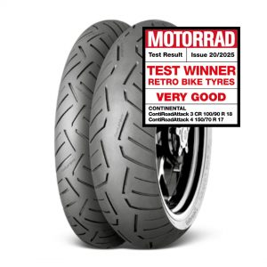 Klasické závodní moto pneumatiky Continental ContiRaceAttack 3 CR vítězem testu