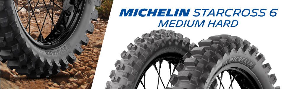 Pneumatiky na motokros Michelin StarCross 6 Medium Hard