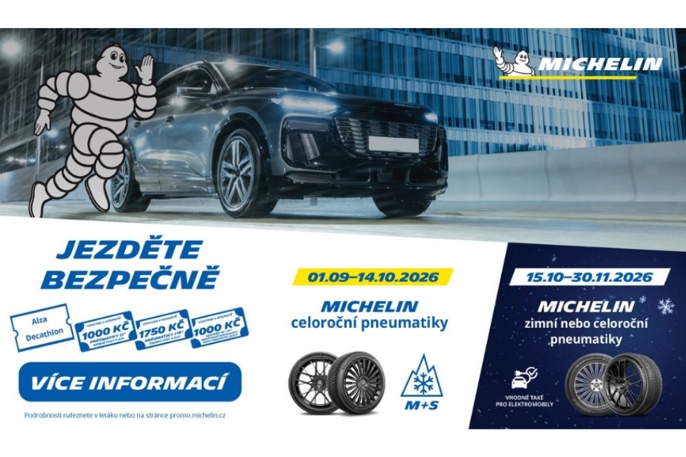 Promoakce zimn&iacute; a celoročn&iacute; pneumatiky Michelin